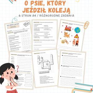 test-z-lektury-o-psie-ktory-jezdzil-koleja-6-stron-a4-pdf