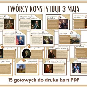 Twórcy Konstytucji 3 maja – gazetka szkolna – prezentacja PDF (2)