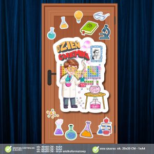 Dzień Chemika – dekoracja na drzwi (PDF do druku) (4)
