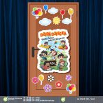 Dzień Dziecka – dekoracja na drzwi (PDF do druku) (5)