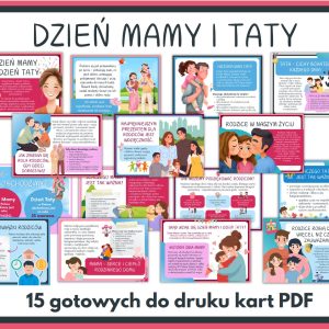 Dzień Mamy i Taty - gazetka szkolna – prezentacja PDF