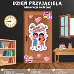 Dzień Przyjaciela – dekoracja na drzwi (PDF do druku) (3)