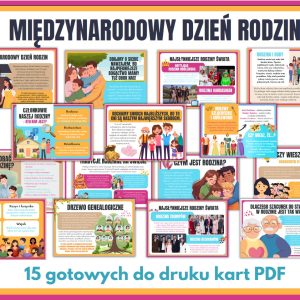 Międzynarodowy Dzień Rodzin - gazetka szkolna - prezentacja PDF