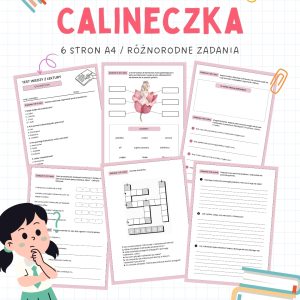 Sprawdzian Calineczka – 6 stron A4 (PDF)