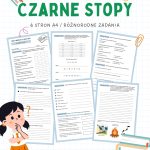 Test z lektury Czarne Stopy – 6 stron A4 (PDF) sprawdzian