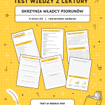 Test z lektury Skrzynia Władcy Piorunów – 6 stron A4 (PDF) sprawdzian