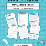 Test z lektury Spotkanie nad morzem – 6 stron A4 (PDF) sprawdzian