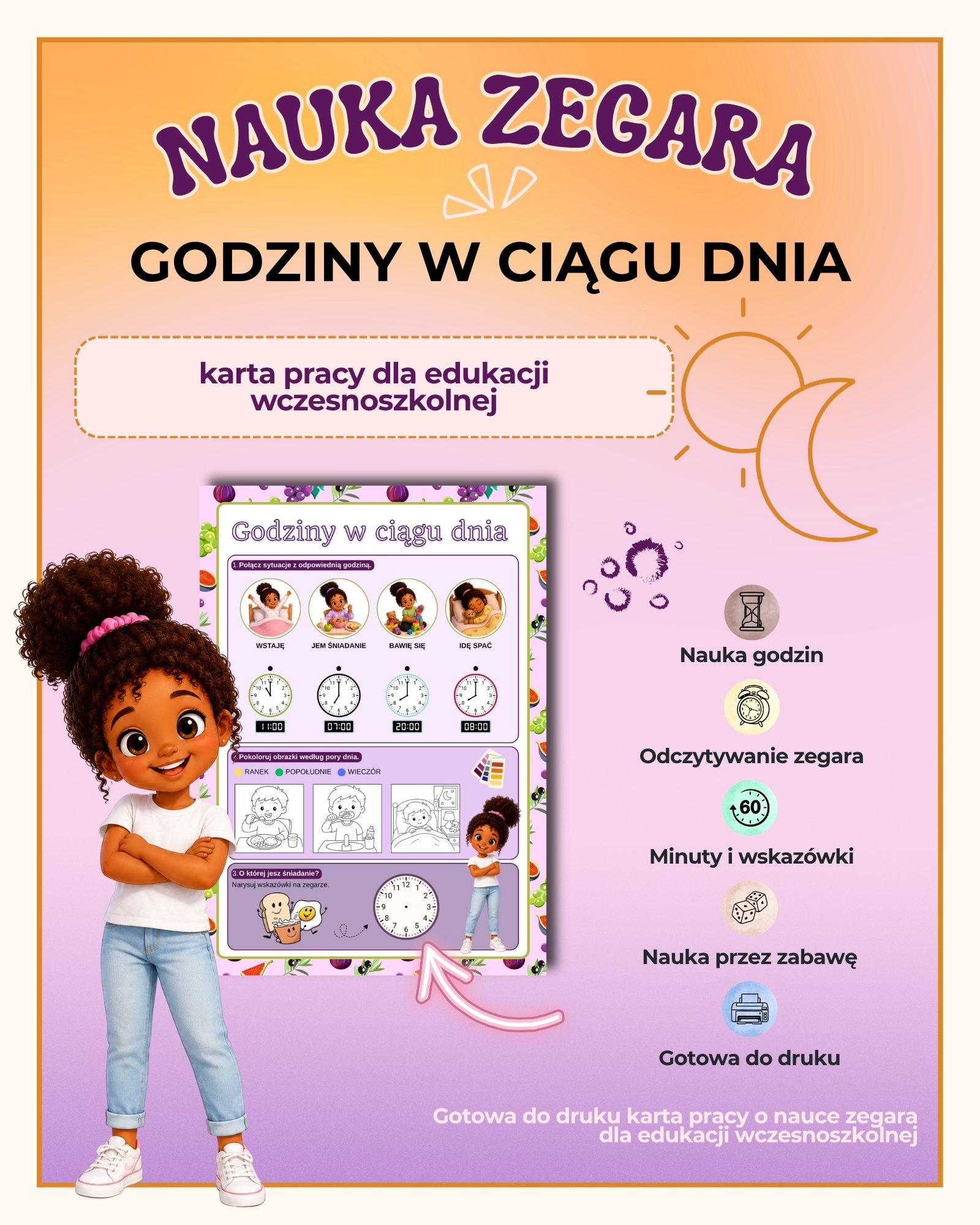 godziny-w-ciagu-dnia-karta-pracy-nauka-zegara-pdf-do-druku