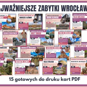 Najważniejsze zabytki Wrocławia - gazetka szkolna - prezentacja PDF