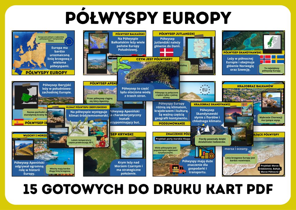 polwyspy-europy-gazetka-szkolna-prezentacja-pdf