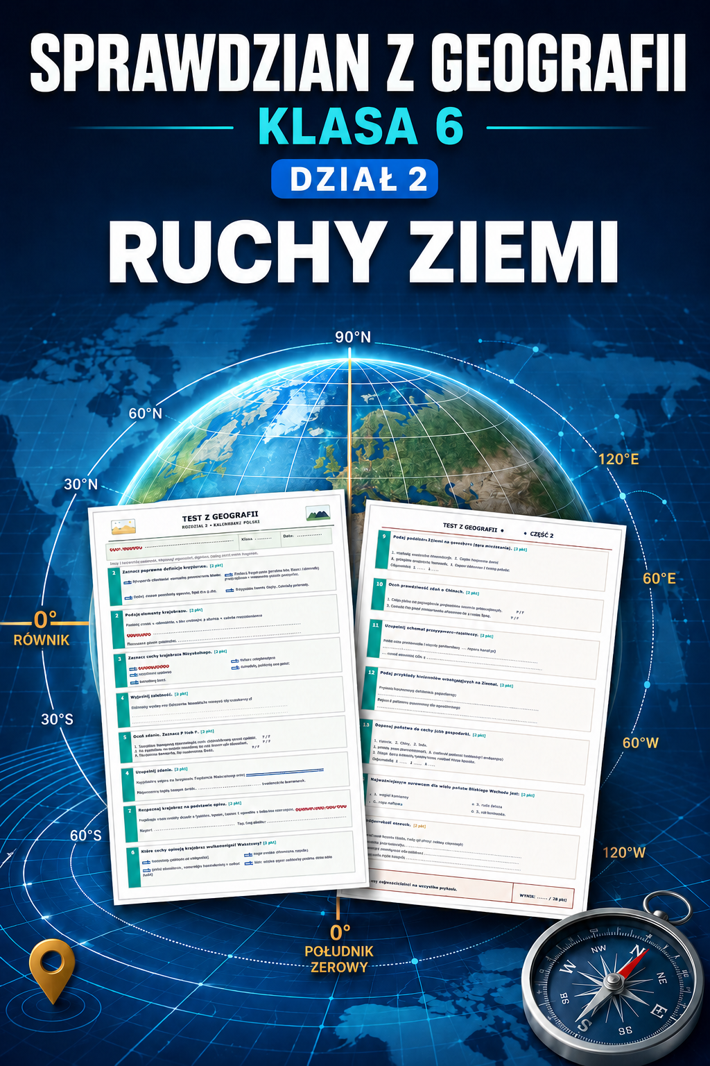 sprawdzian-z-geografii-pdf-klasa-6-dzial-2-ruchy-ziemi-odpowiedzi