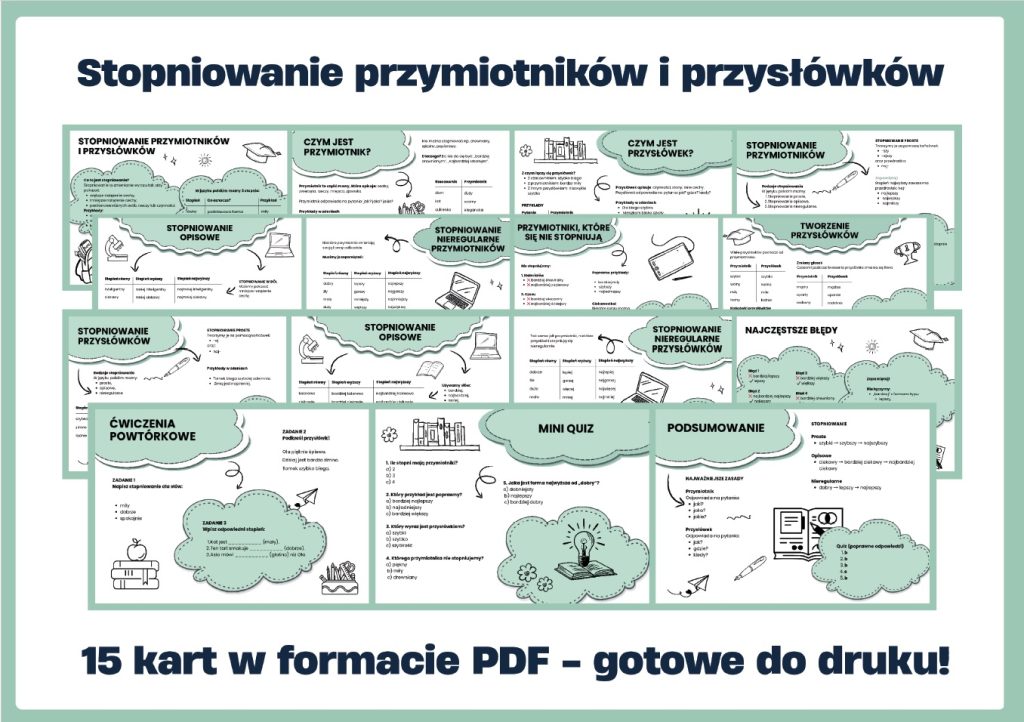 stopniowanie-przymiotnikow-i-przyslowkow-gazetka-szkolna-prezentacja-pdf