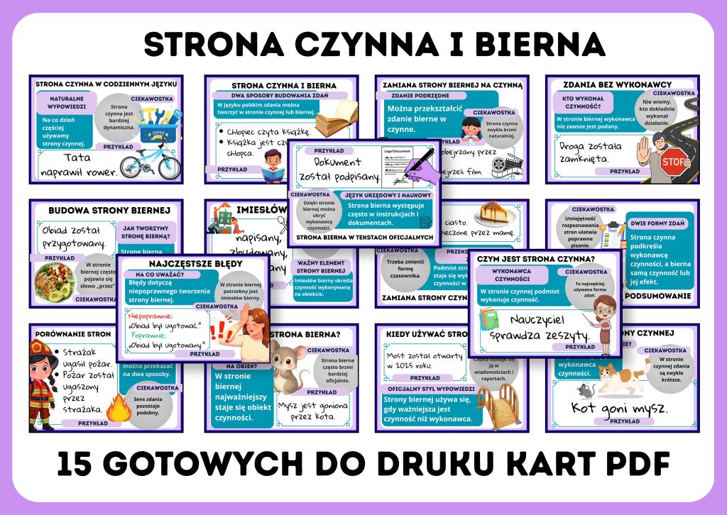 strona-czynna-i-bierna-gazetka-szkolna-prezentacja-pdf