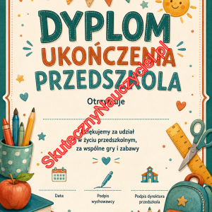 Dyplom na zakończenie Przedszkola – PDF do druku (14)