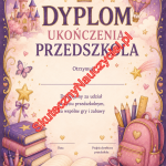 Dyplom na zakończenie Przedszkola – PDF do druku (15)