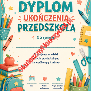 Dyplom na zakończenie Przedszkola – PDF do druku (18)