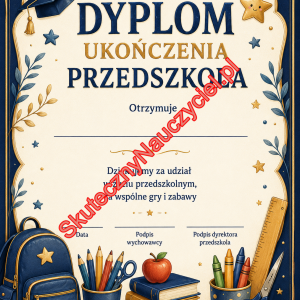 Dyplom na zakończenie Przedszkola – PDF do druku (20)
