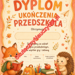 Dyplom na zakończenie Przedszkola – PDF do druku (25)
