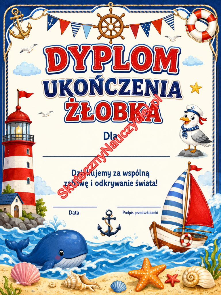 Dyplom na zakończenie Żłobka - PDF do druku (10)