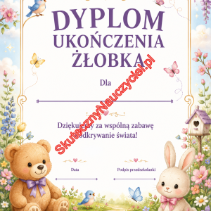 Dyplom na zakończenie Żłobka - PDF do druku (13)
