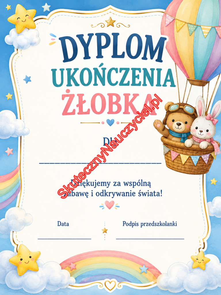 Dyplom na zakończenie Żłobka - PDF do druku (16)