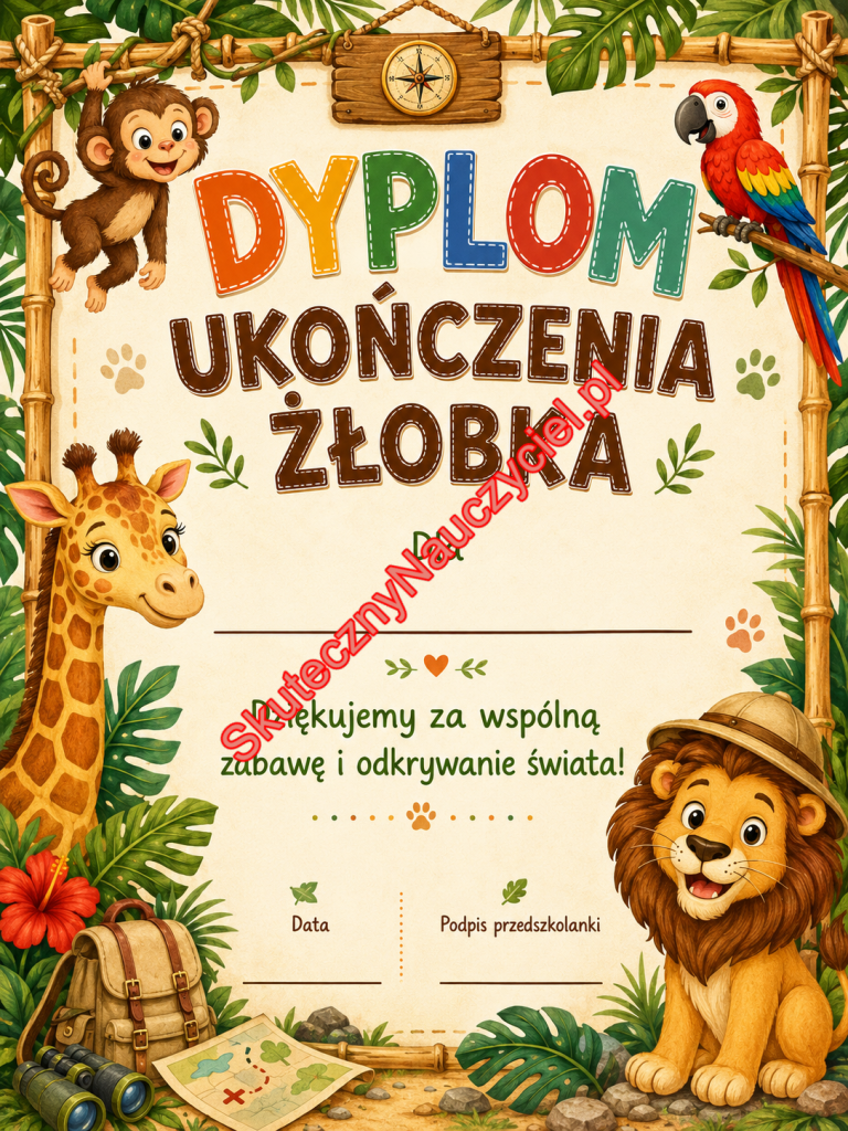 Dyplom na zakończenie Żłobka - PDF do druku (17)