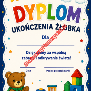 Dyplom na zakończenie Żłobka - PDF do druku (18)