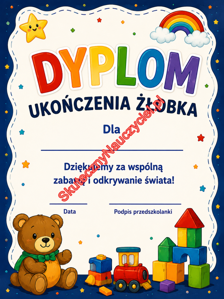 Dyplom na zakończenie Żłobka - PDF do druku (18)
