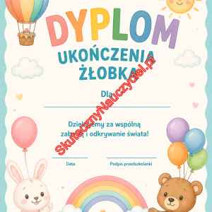Dyplom na zakończenie Żłobka - PDF do druku (21)