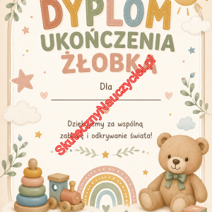 Dyplom na zakończenie Żłobka - PDF do druku (29)