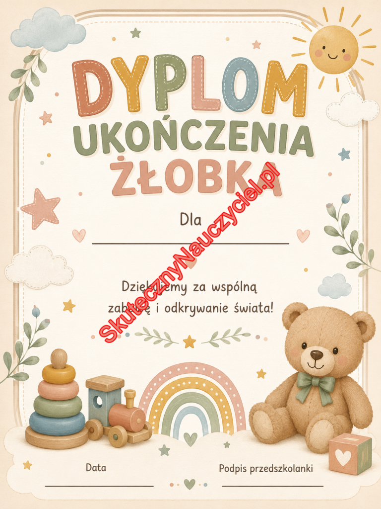 Dyplom na zakończenie Żłobka - PDF do druku (29)