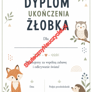 Dyplom na zakończenie Żłobka - PDF do druku (31)