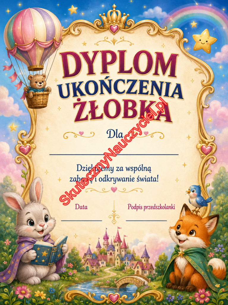 Dyplom na zakończenie Żłobka - PDF do druku (32)