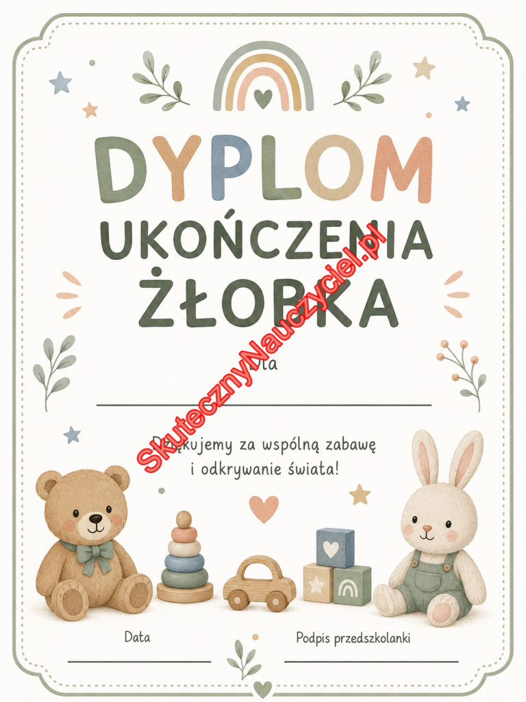 Dyplom na zakończenie Żłobka - PDF do druku (33)