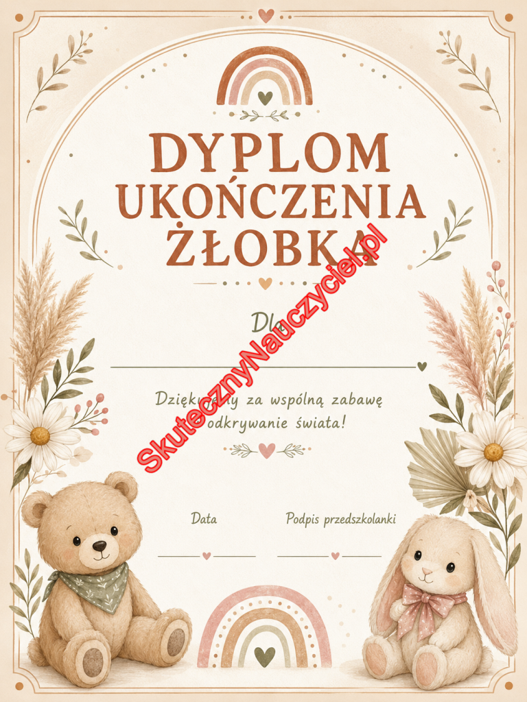 Dyplom na zakończenie Żłobka - PDF do druku (36)