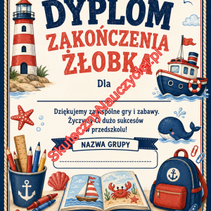 Dyplom na zakończenie Żłobka - PDF do druku 44