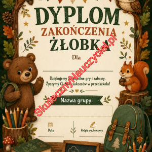 Dyplom na zakończenie Żłobka - PDF do druku 46