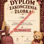 Dyplom na zakończenie Żłobka - PDF do druku 48