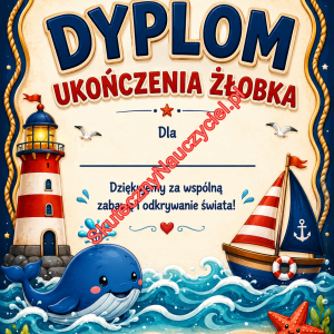 Dyplom na zakończenie Żłobka - PDF do druku (5)