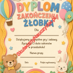 Dyplom na zakończenie Żłobka - PDF do druku 53