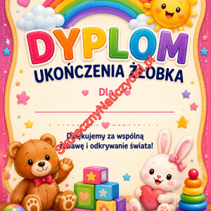 Dyplom na zakończenie Żłobka - PDF do druku (6)
