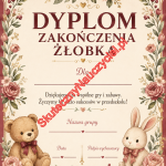 Dyplom na zakończenie Żłobka - PDF do druku 61