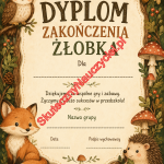 Dyplom na zakończenie Żłobka - PDF do druku 62