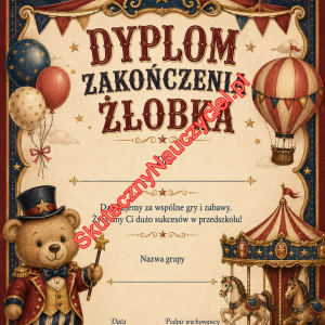 Dyplom na zakończenie Żłobka - PDF do druku 63