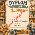 Dyplom na zakończenie Żłobka - PDF do druku 67