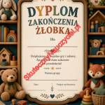 Dyplom na zakończenie Żłobka - PDF do druku 77