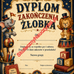Dyplom na zakończenie Żłobka - PDF do druku 83