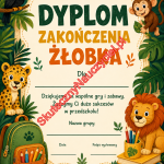 Dyplom na zakończenie Żłobka - PDF do druku 85
