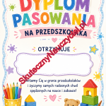 Dyplom pasowania na przedszkolaka – do druku PDF (1)