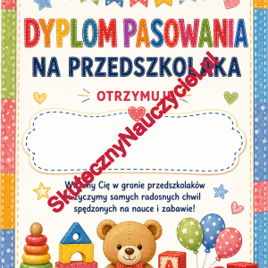 Dyplom pasowania na przedszkolaka – do druku PDF (10)